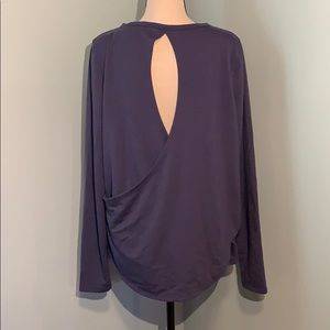 Old Navy Active Relaxed Cutout-Back Shirt
